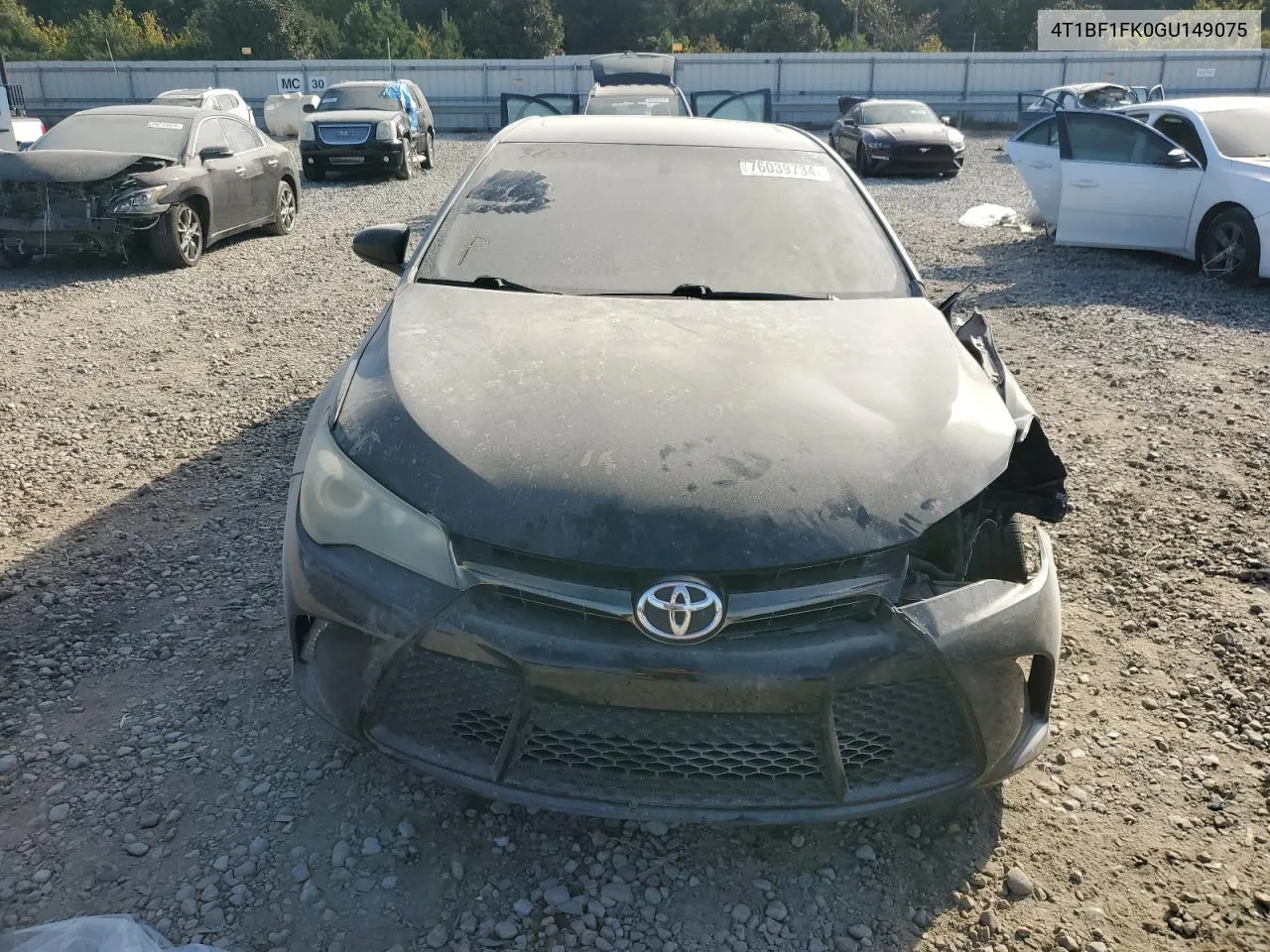 2016 Toyota Camry Le VIN: 4T1BF1FK0GU149075 Lot: 76039734