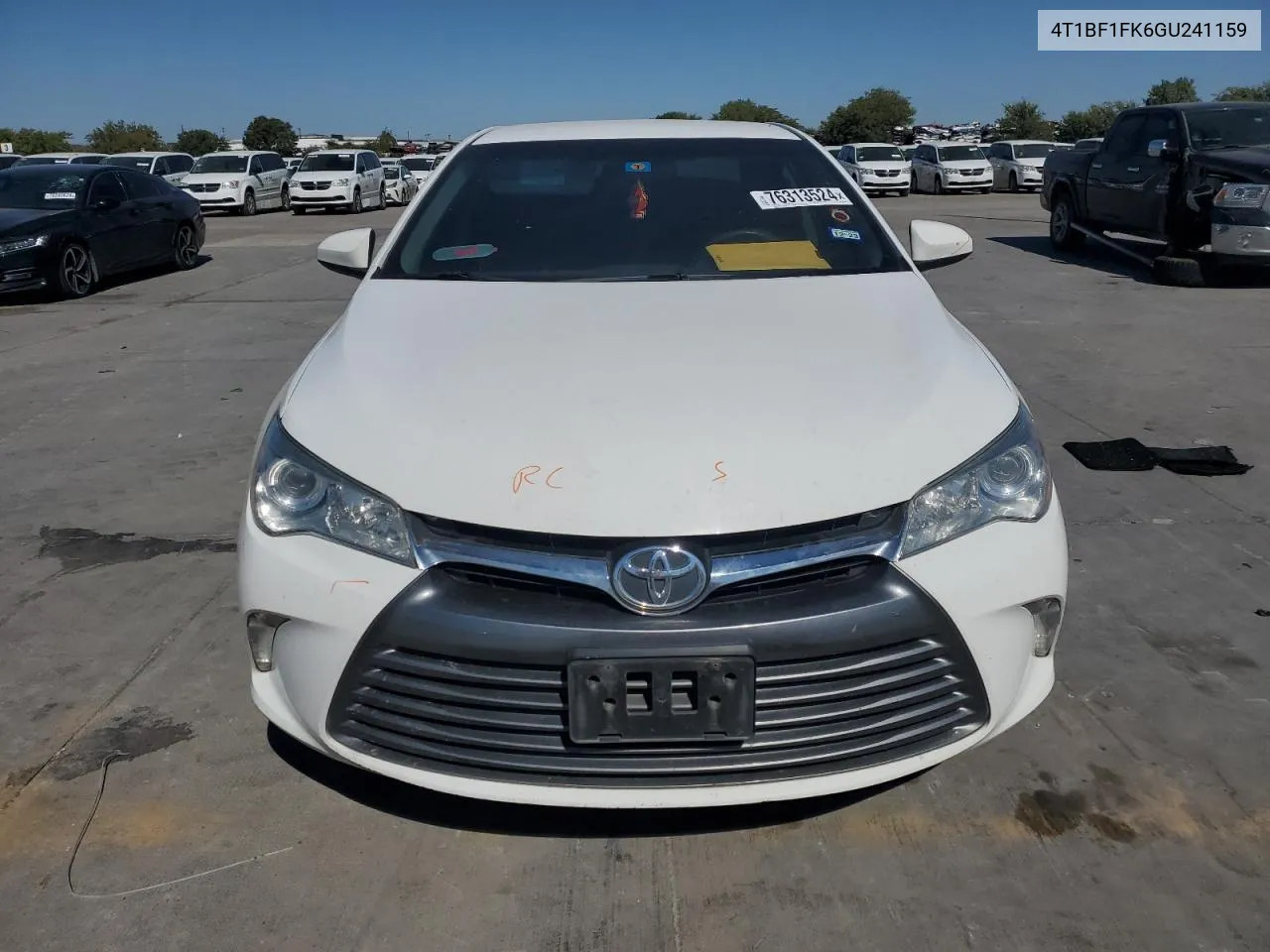 4T1BF1FK6GU241159 2016 Toyota Camry Le