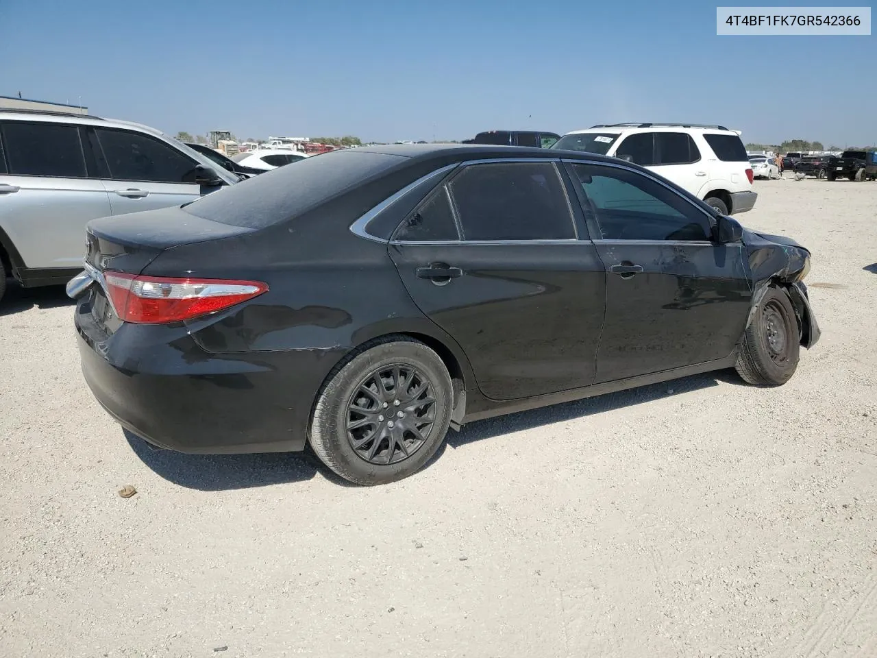 2016 Toyota Camry Le VIN: 4T4BF1FK7GR542366 Lot: 76391024