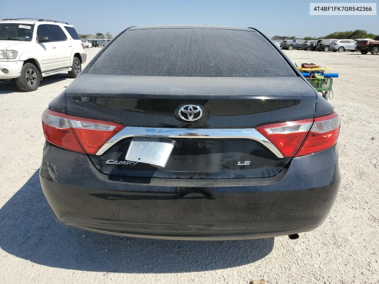 2016 Toyota Camry Le VIN: 4T4BF1FK7GR542366 Lot: 76391024