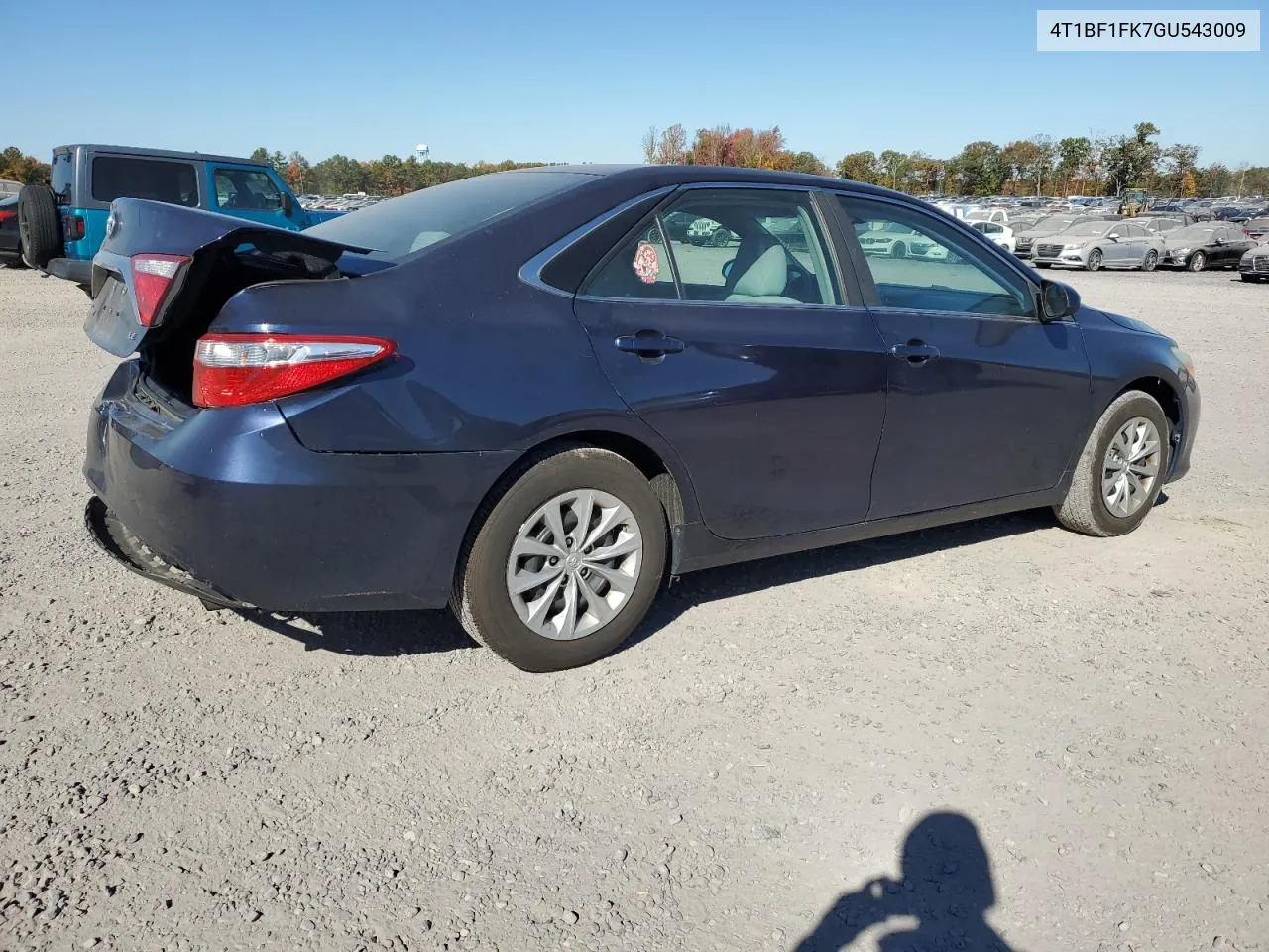 2016 Toyota Camry Le VIN: 4T1BF1FK7GU543009 Lot: 76705824