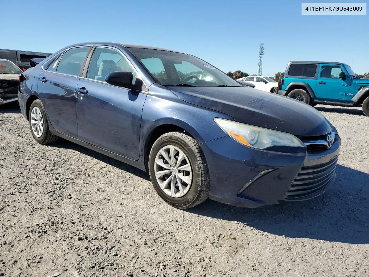 2016 Toyota Camry Le VIN: 4T1BF1FK7GU543009 Lot: 76705824