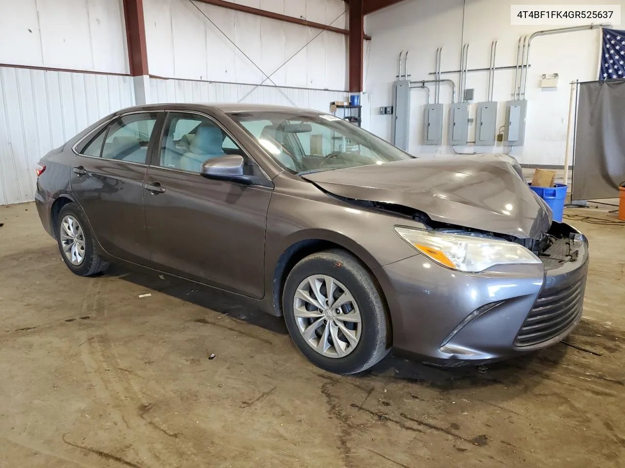 2016 Toyota Camry Le VIN: 4T4BF1FK4GR525637 Lot: 77543214