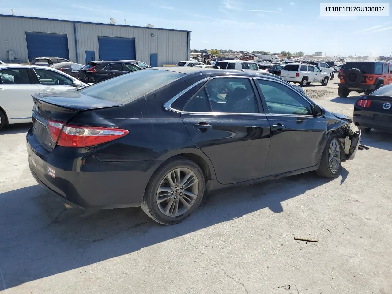 2016 Toyota Camry Le VIN: 4T1BF1FK7GU138834 Lot: 77597744