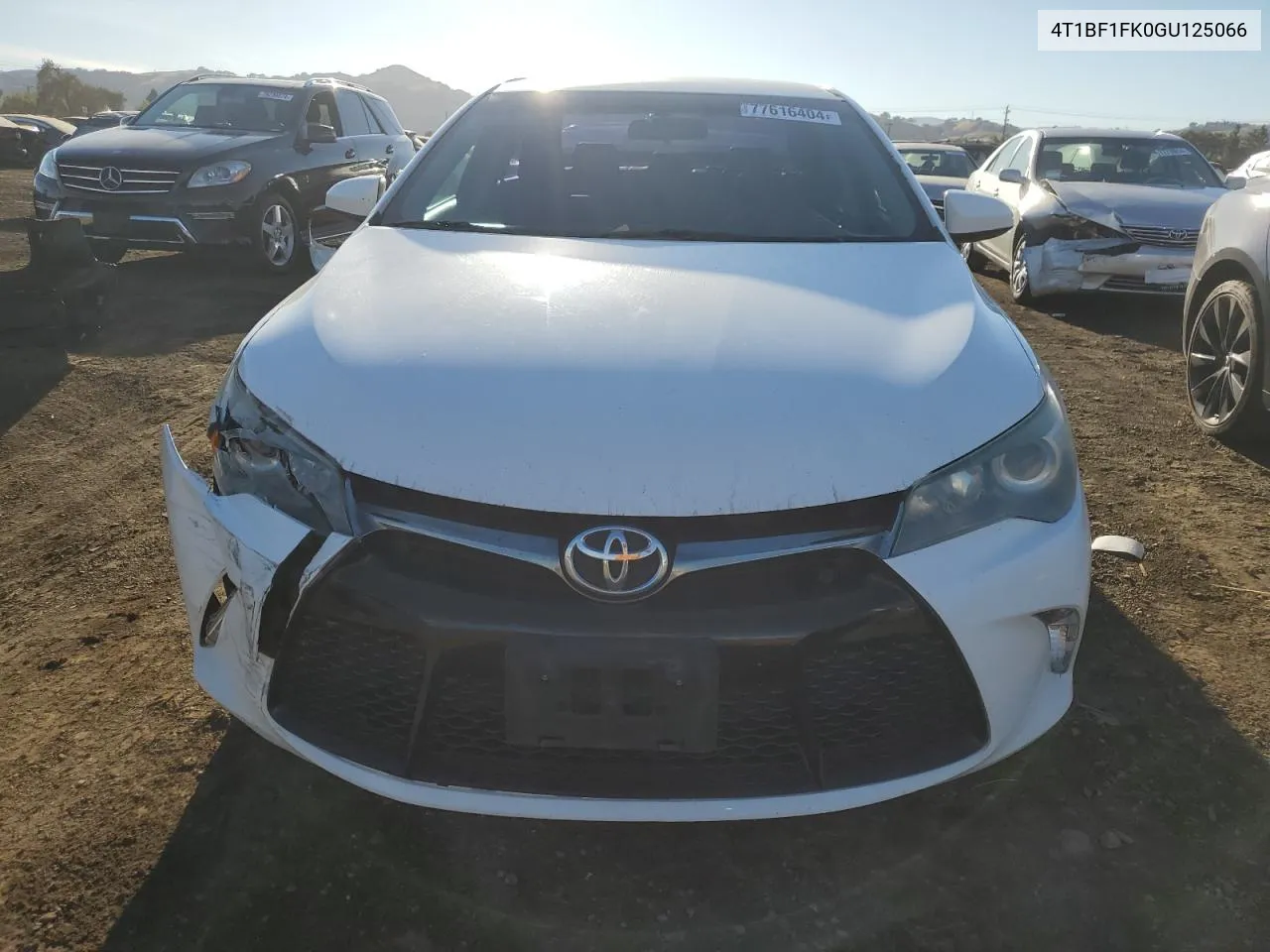 2016 Toyota Camry Le VIN: 4T1BF1FK0GU125066 Lot: 77616404