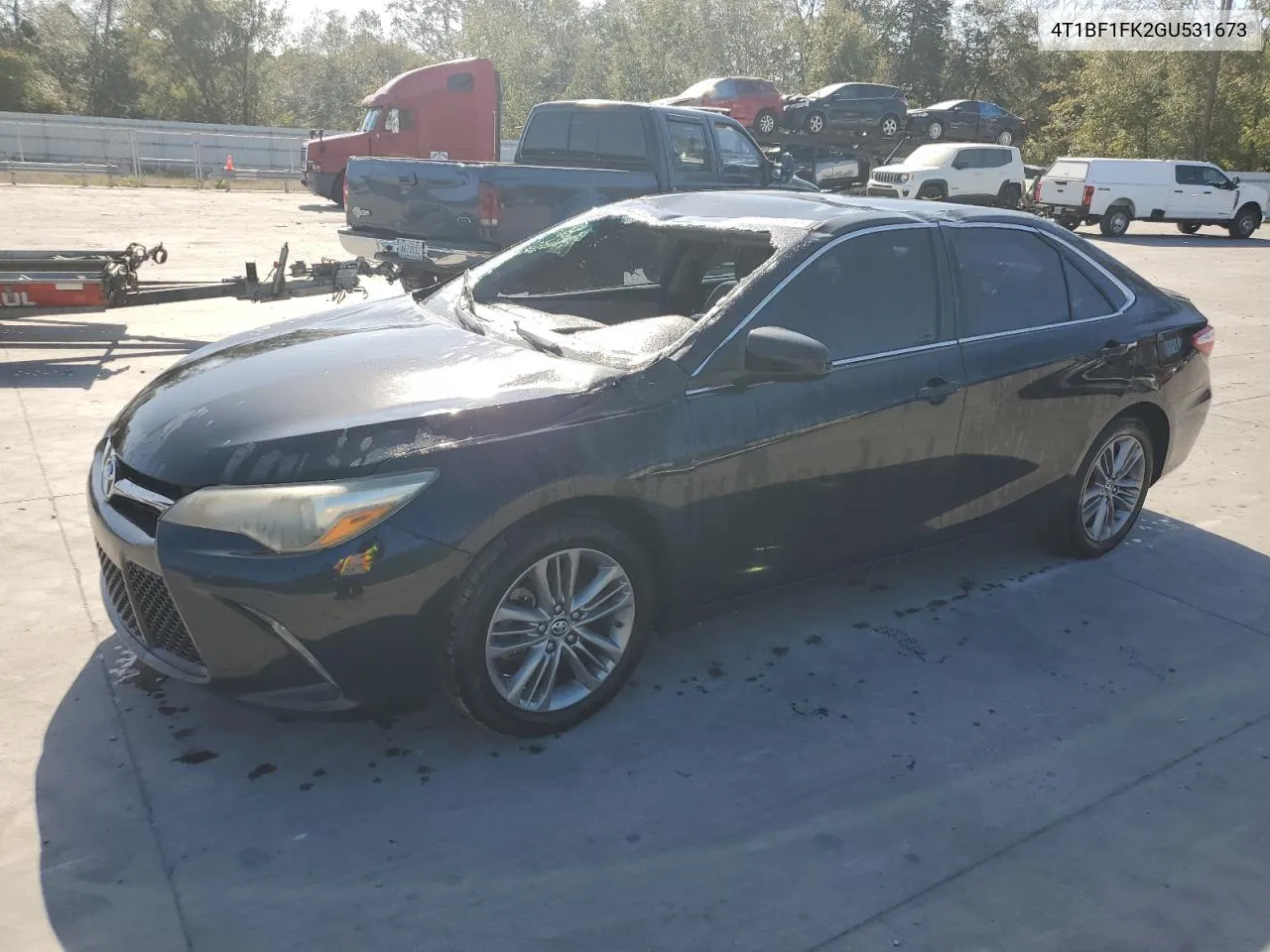 2016 Toyota Camry Le VIN: 4T1BF1FK2GU531673 Lot: 77706804