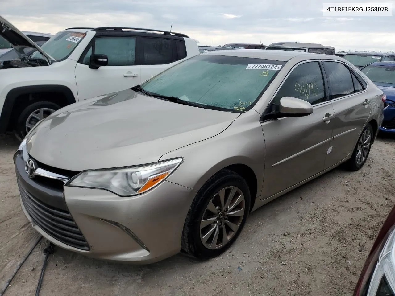 2016 Toyota Camry Le VIN: 4T1BF1FK3GU258078 Lot: 77746124