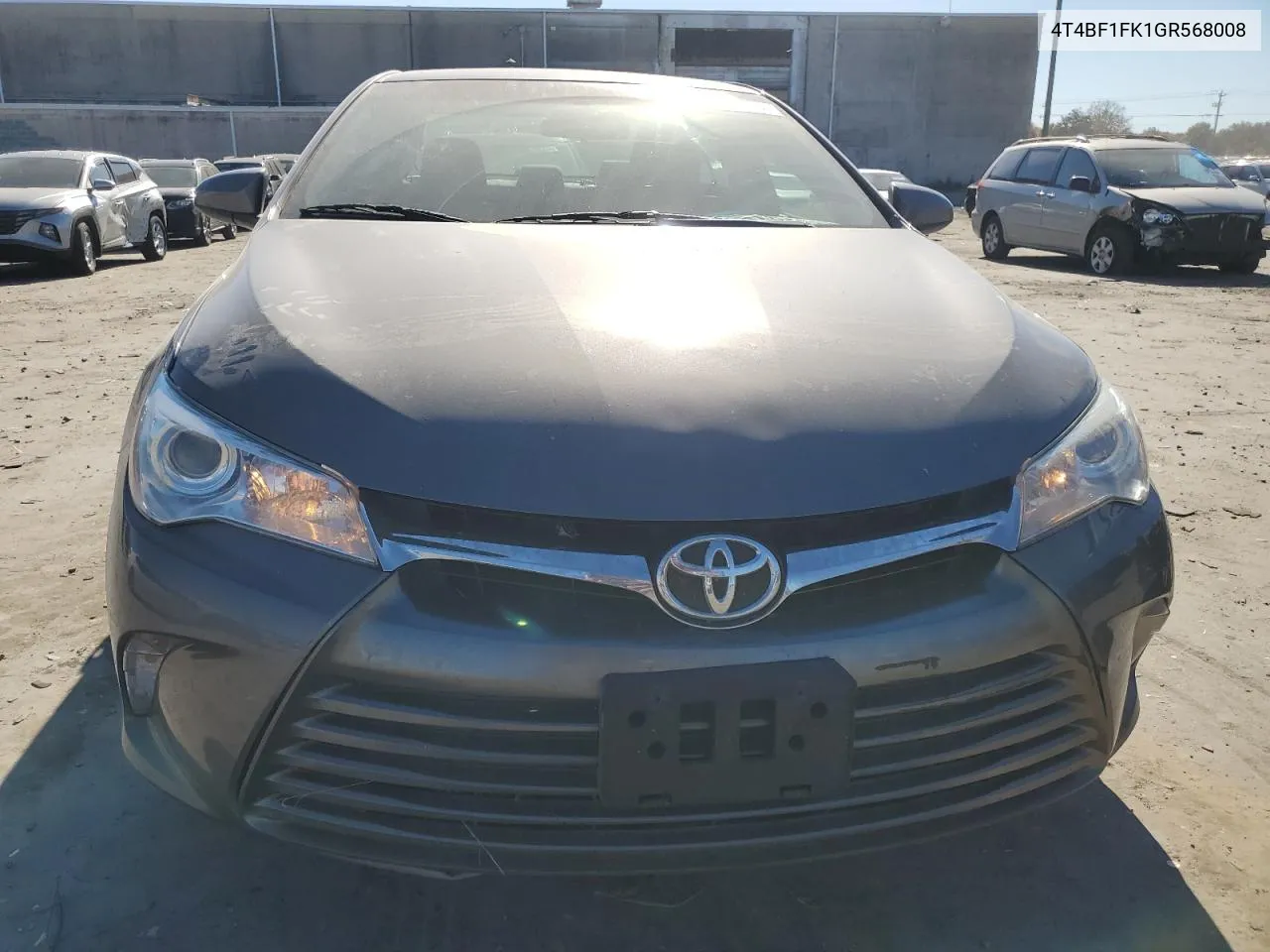 2016 Toyota Camry Le VIN: 4T4BF1FK1GR568008 Lot: 77836654