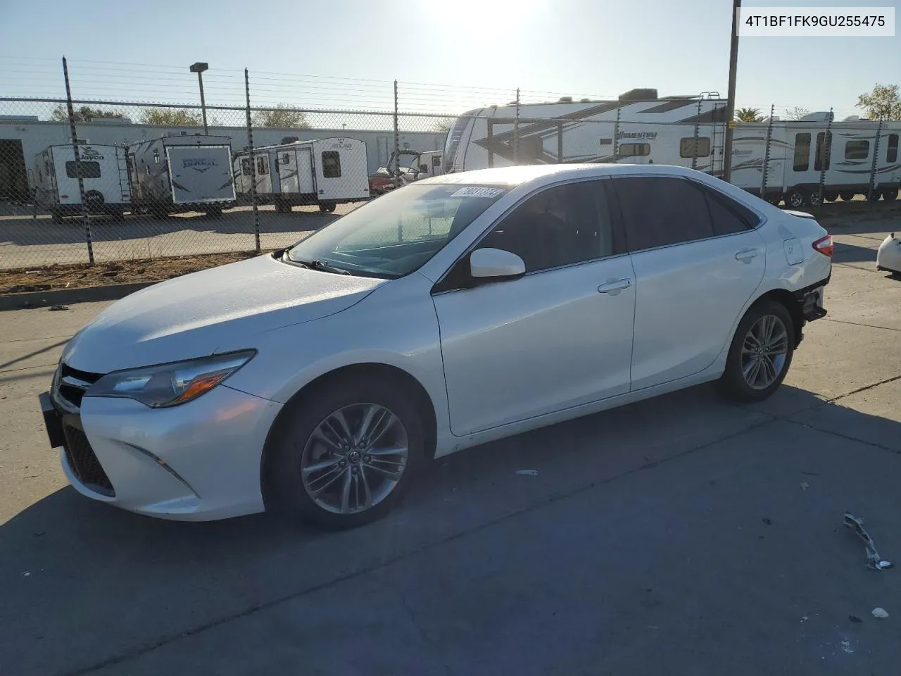 2016 Toyota Camry Le VIN: 4T1BF1FK9GU255475 Lot: 78031374