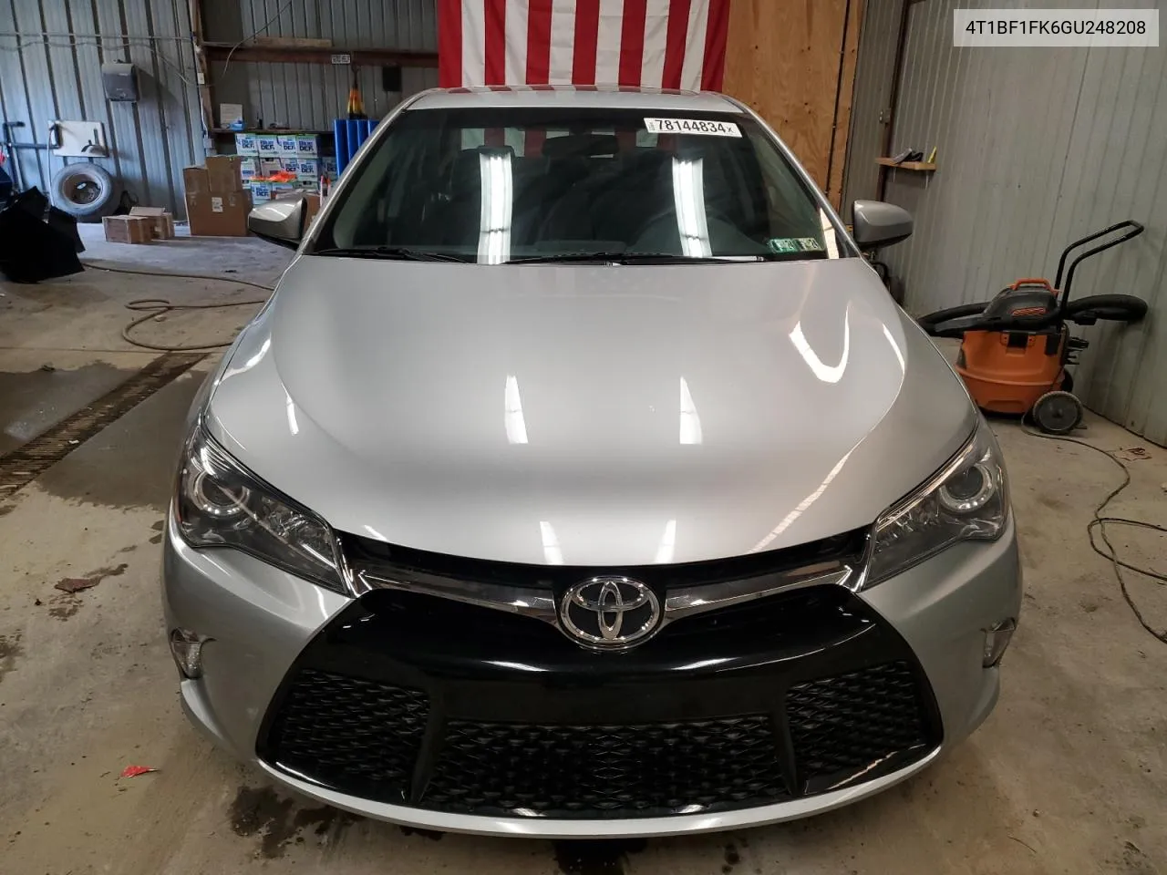 2016 Toyota Camry Le VIN: 4T1BF1FK6GU248208 Lot: 78144834