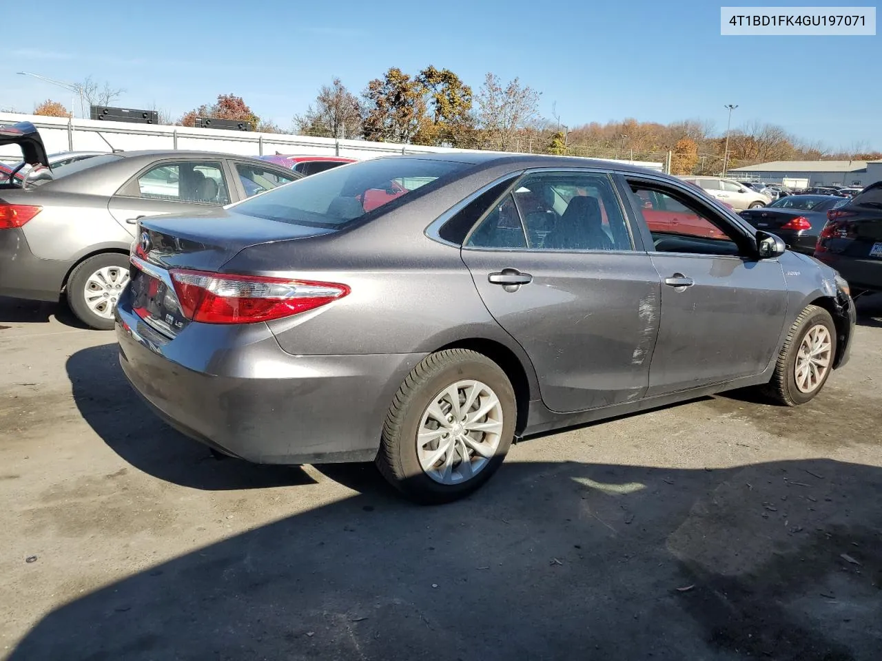 4T1BD1FK4GU197071 2016 Toyota Camry Hybrid