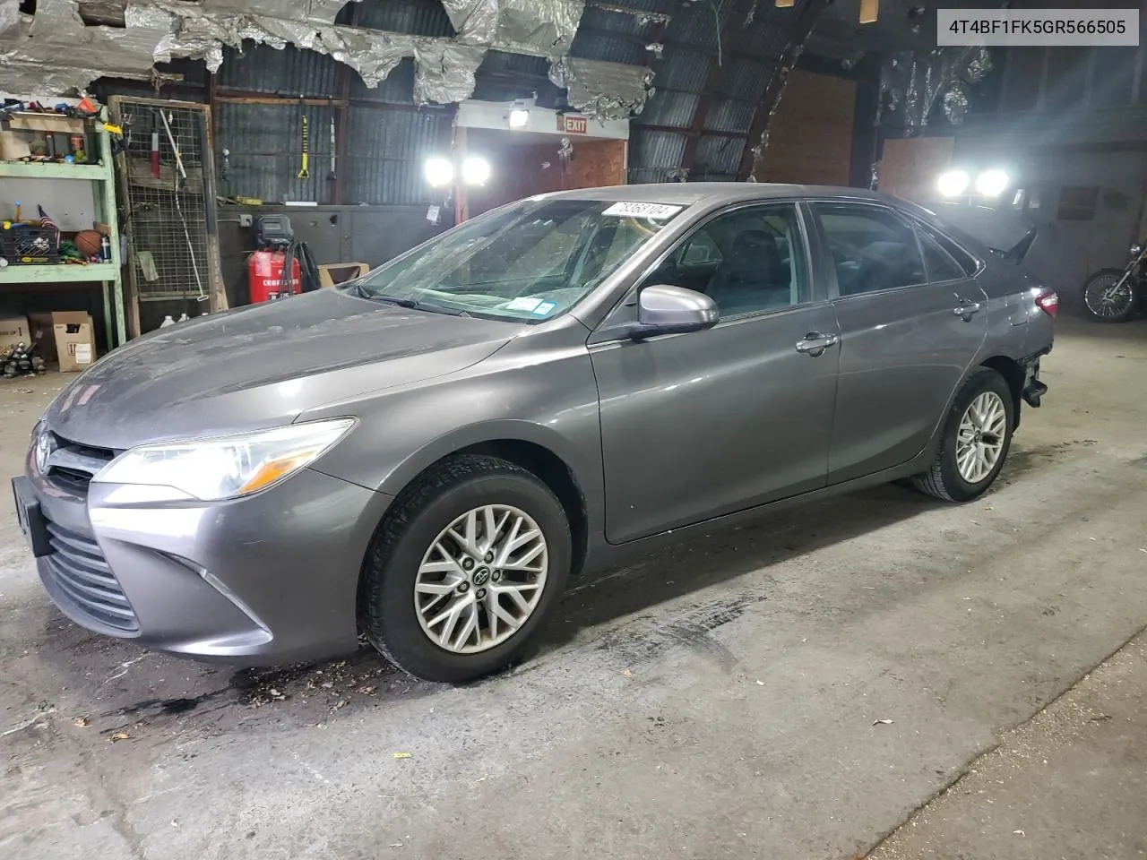 4T4BF1FK5GR566505 2016 Toyota Camry Le