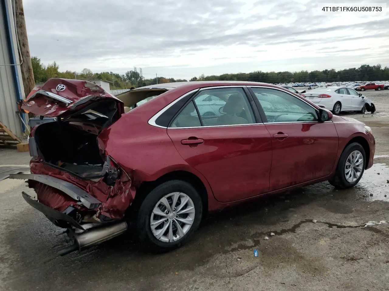 2016 Toyota Camry Le VIN: 4T1BF1FK6GU508753 Lot: 78509634