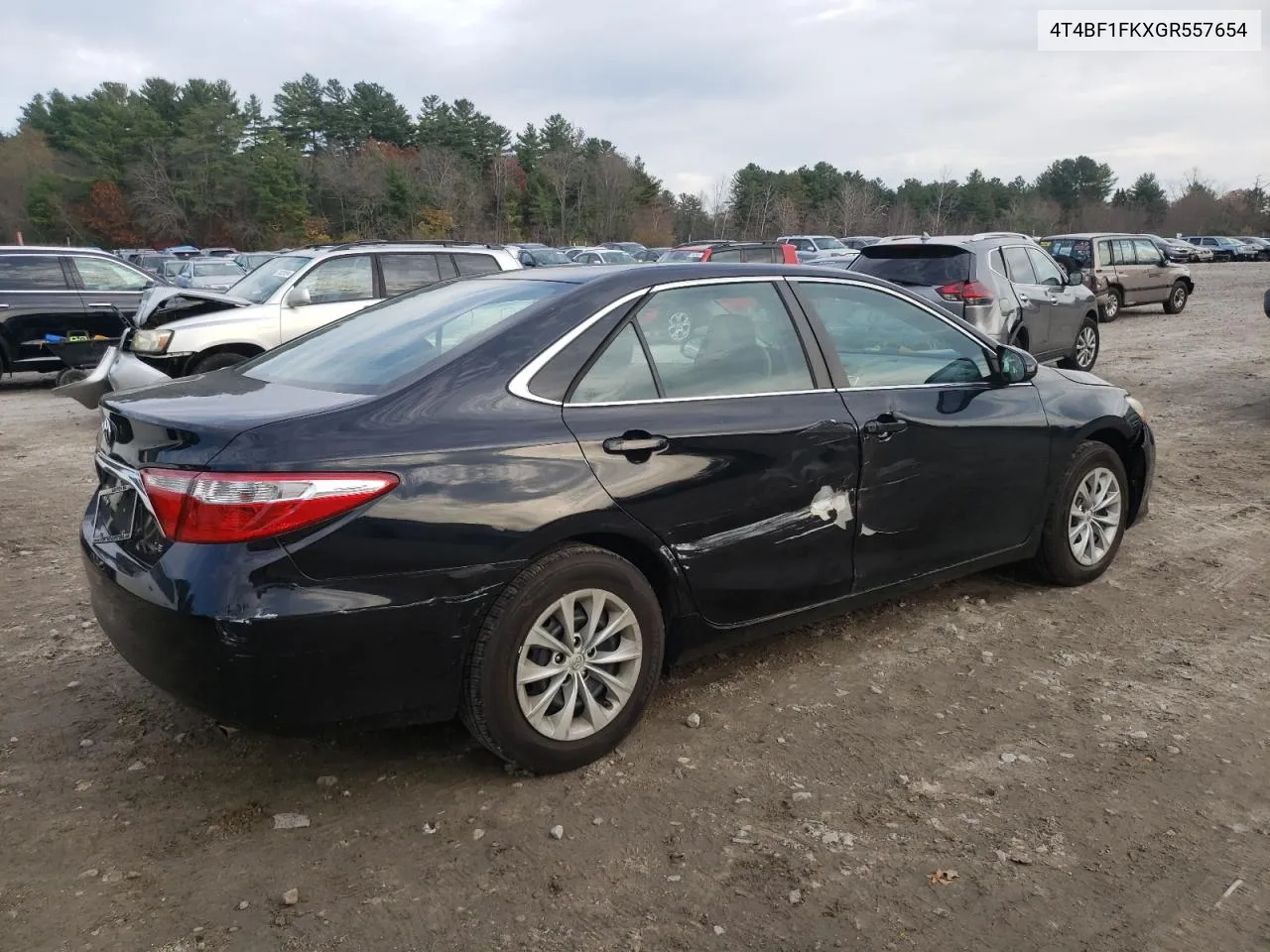 2016 Toyota Camry Le VIN: 4T4BF1FKXGR557654 Lot: 78566434