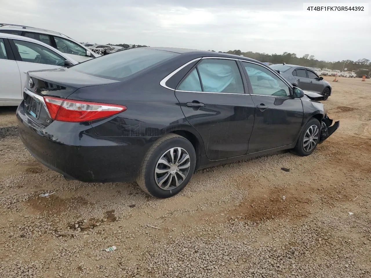 2016 Toyota Camry Le VIN: 4T4BF1FK7GR544392 Lot: 78656164