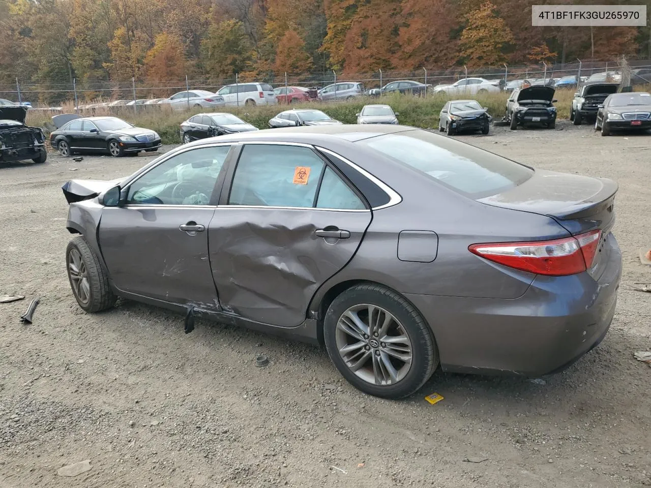 2016 Toyota Camry Le VIN: 4T1BF1FK3GU265970 Lot: 78674194