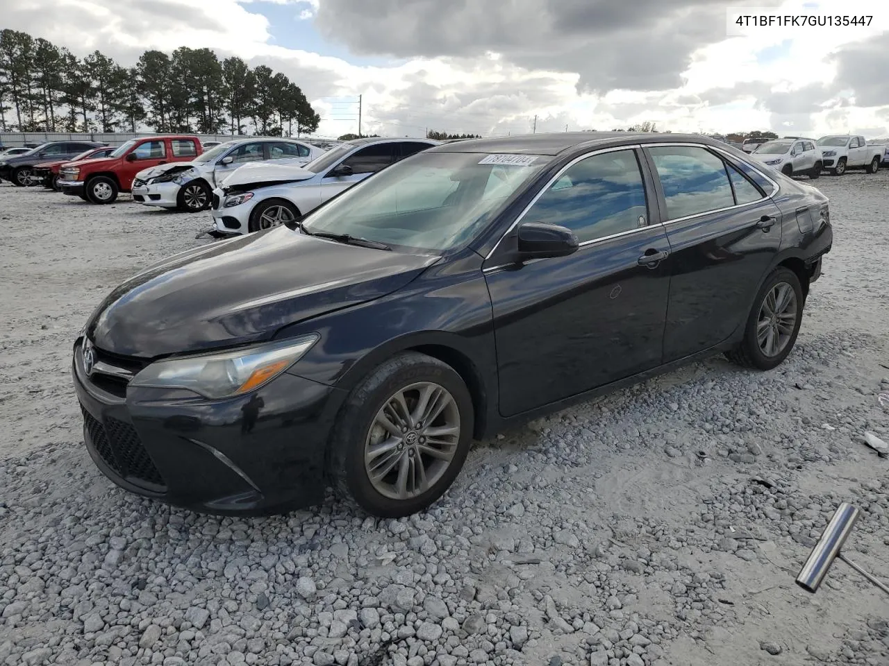 2016 Toyota Camry Le VIN: 4T1BF1FK7GU135447 Lot: 78704704