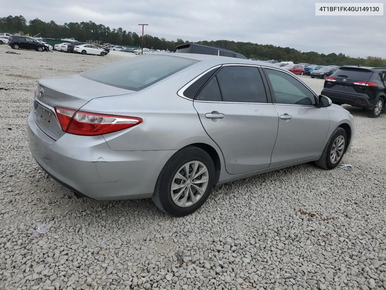 2016 Toyota Camry Le VIN: 4T1BF1FK4GU149130 Lot: 78814264