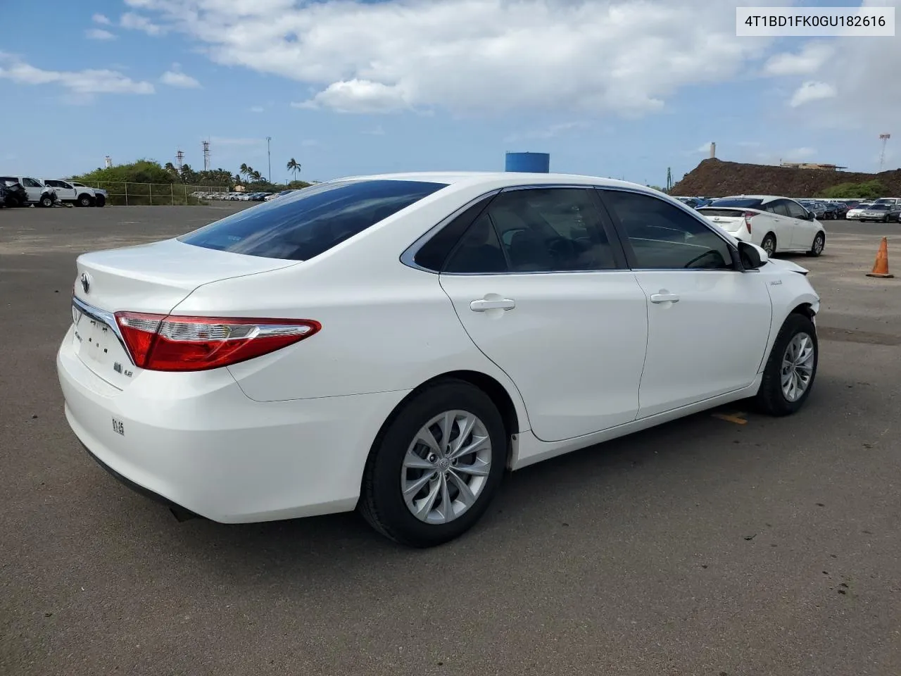 2016 Toyota Camry Hybrid VIN: 4T1BD1FK0GU182616 Lot: 78925274