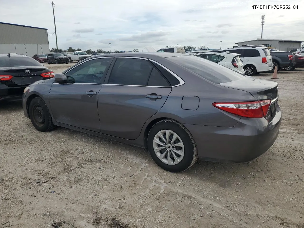 2016 Toyota Camry Le VIN: 4T4BF1FK7GR552184 Lot: 79003244