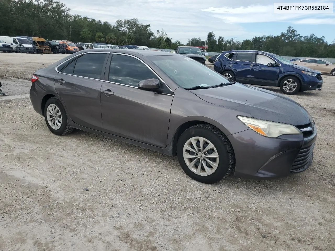 2016 Toyota Camry Le VIN: 4T4BF1FK7GR552184 Lot: 79003244