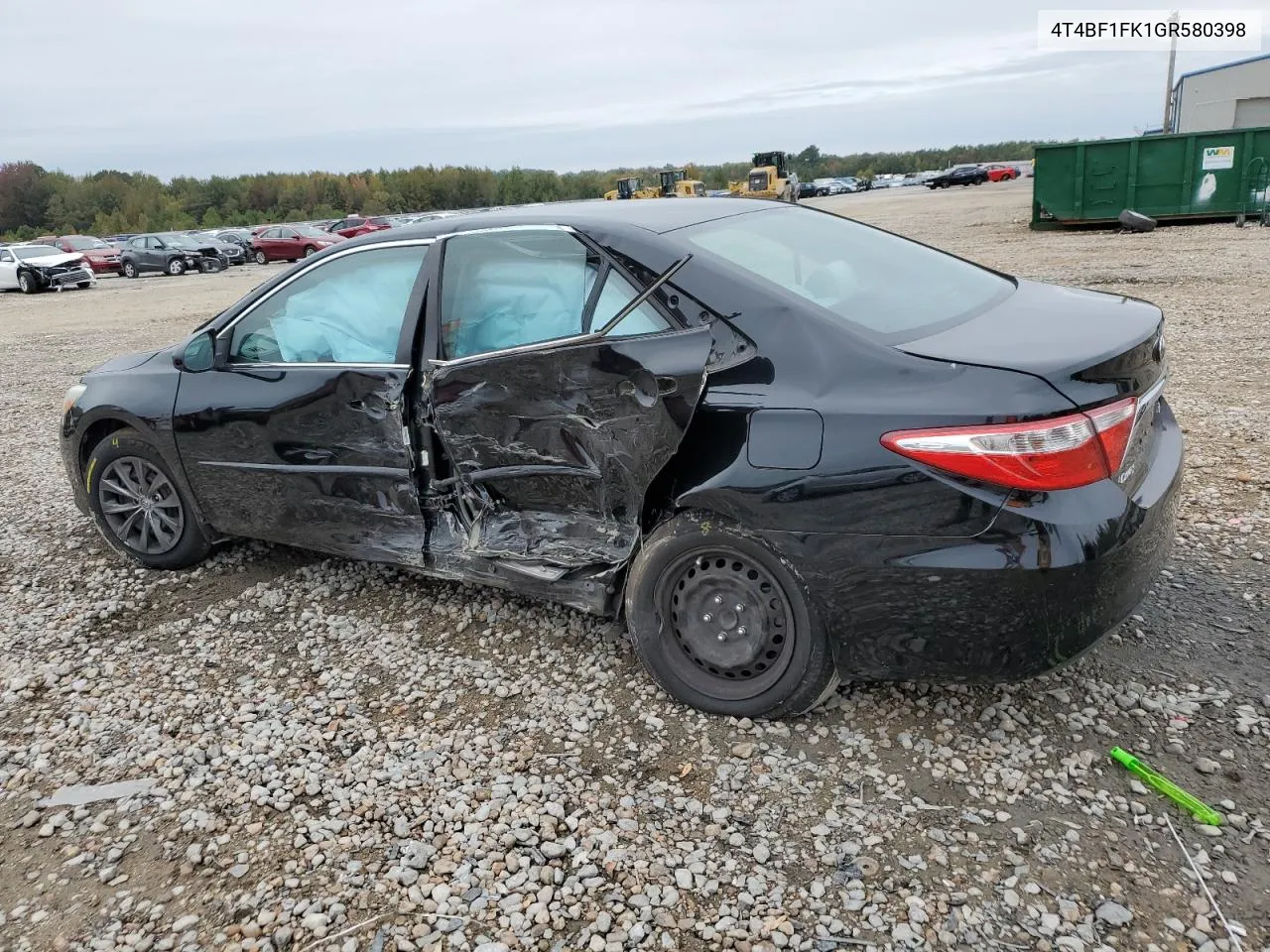 2016 Toyota Camry Le VIN: 4T4BF1FK1GR580398 Lot: 79081024