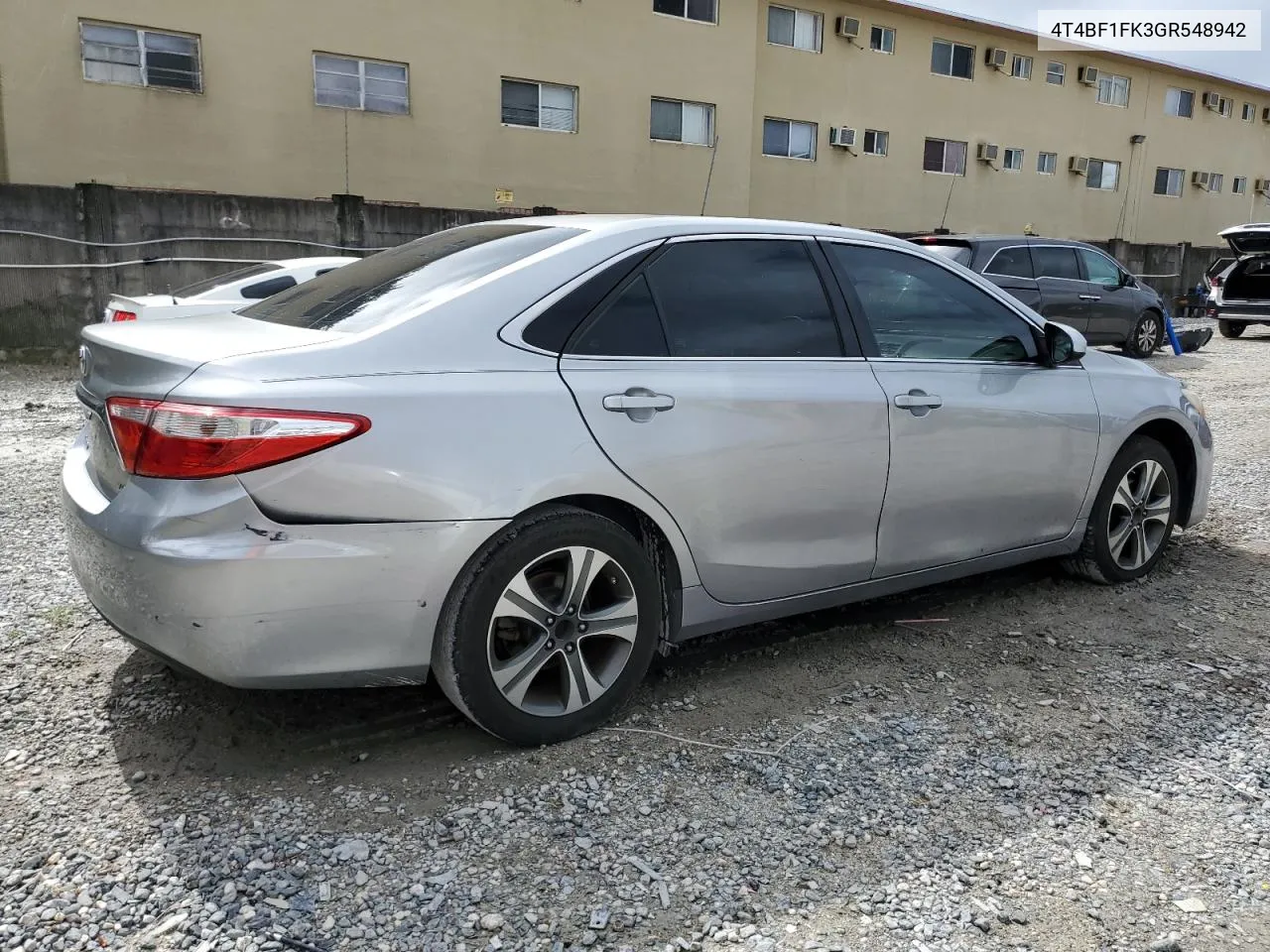 2016 Toyota Camry Le VIN: 4T4BF1FK3GR548942 Lot: 79199084