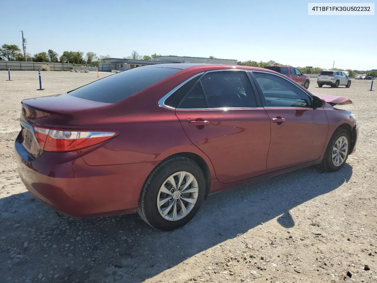 2016 Toyota Camry Le VIN: 4T1BF1FK3GU502232 Lot: 79545384