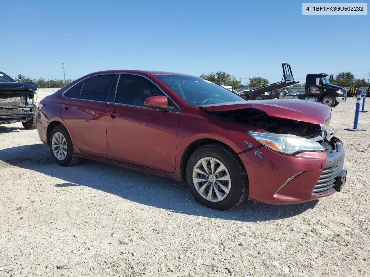 2016 Toyota Camry Le VIN: 4T1BF1FK3GU502232 Lot: 79545384