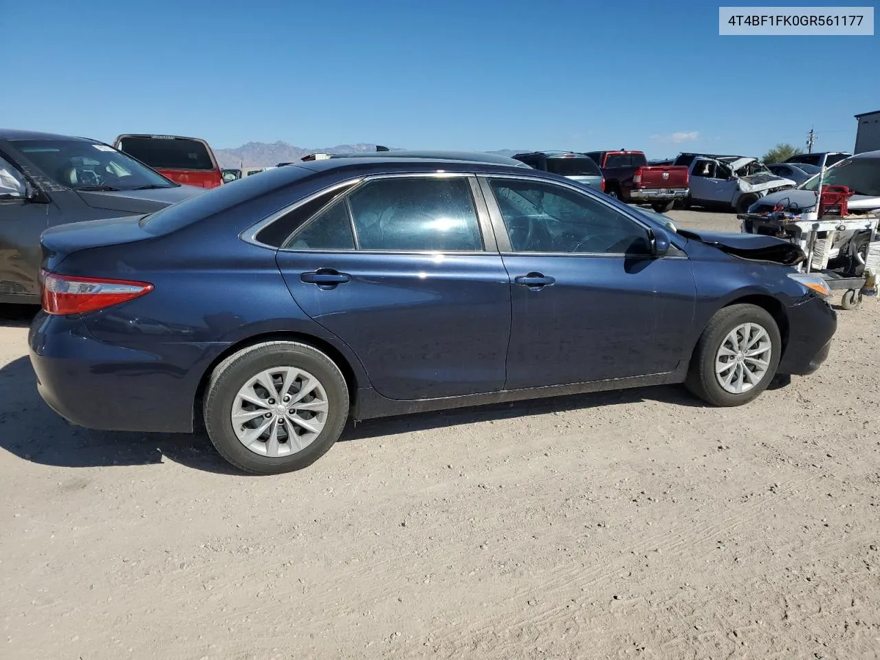 2016 Toyota Camry Le VIN: 4T4BF1FK0GR561177 Lot: 79546524