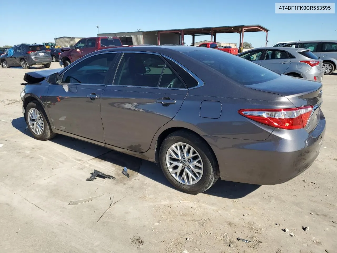 2016 Toyota Camry Le VIN: 4T4BF1FK0GR553595 Lot: 79563424