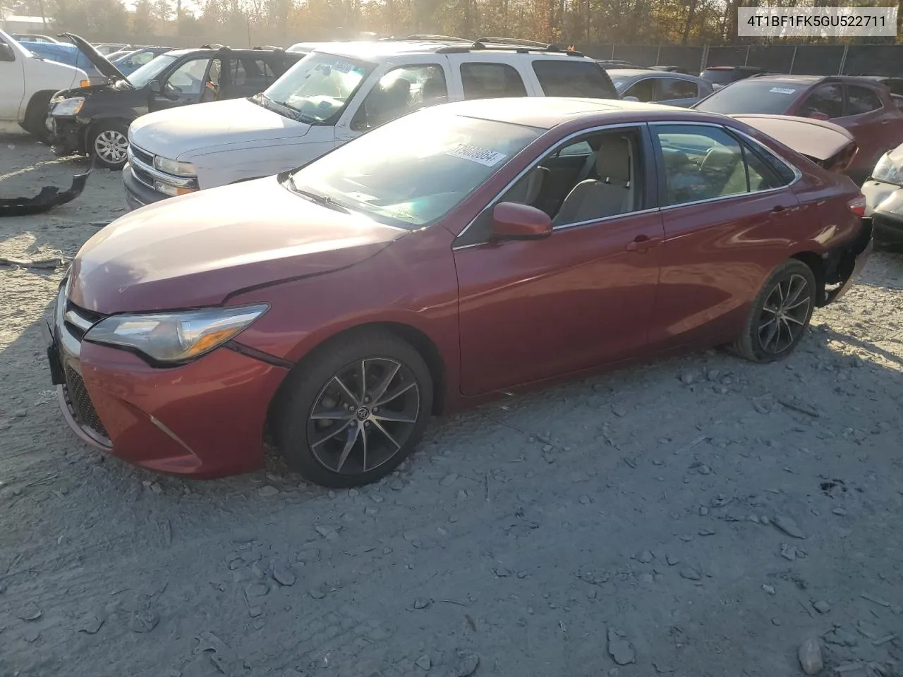 2016 Toyota Camry Le VIN: 4T1BF1FK5GU522711 Lot: 79609864