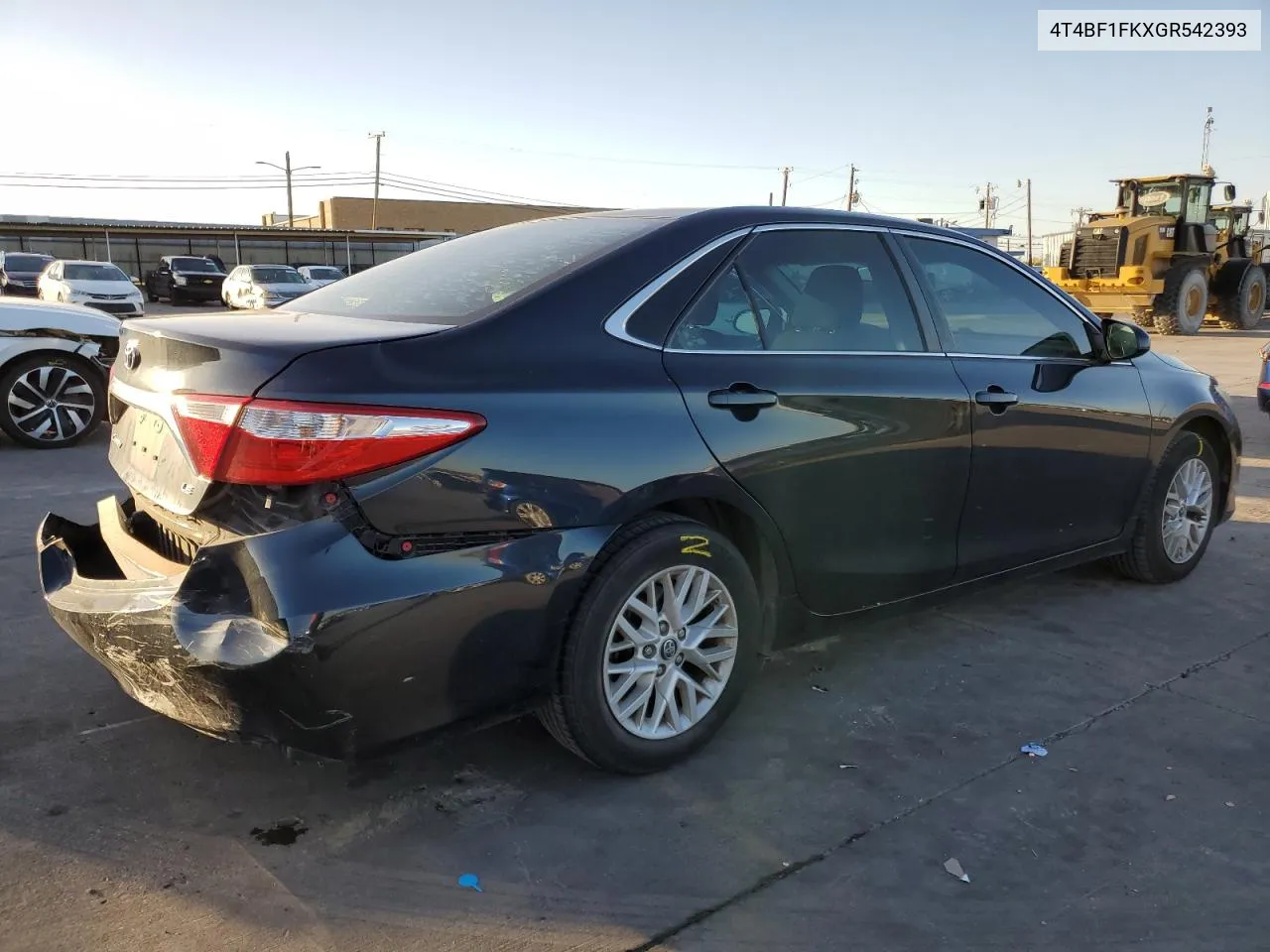 4T4BF1FKXGR542393 2016 Toyota Camry Le