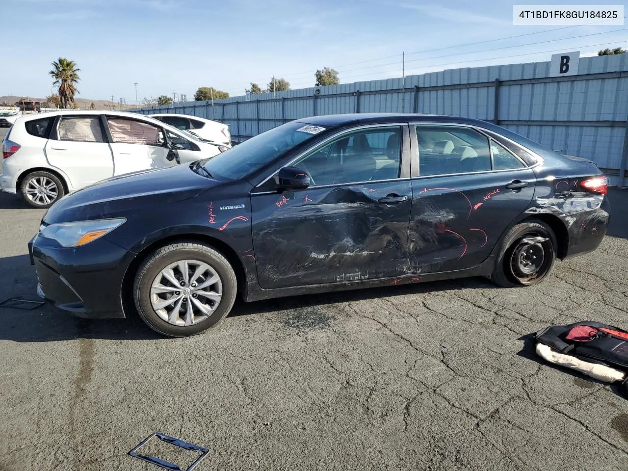 2016 Toyota Camry Hybrid VIN: 4T1BD1FK8GU184825 Lot: 79657564