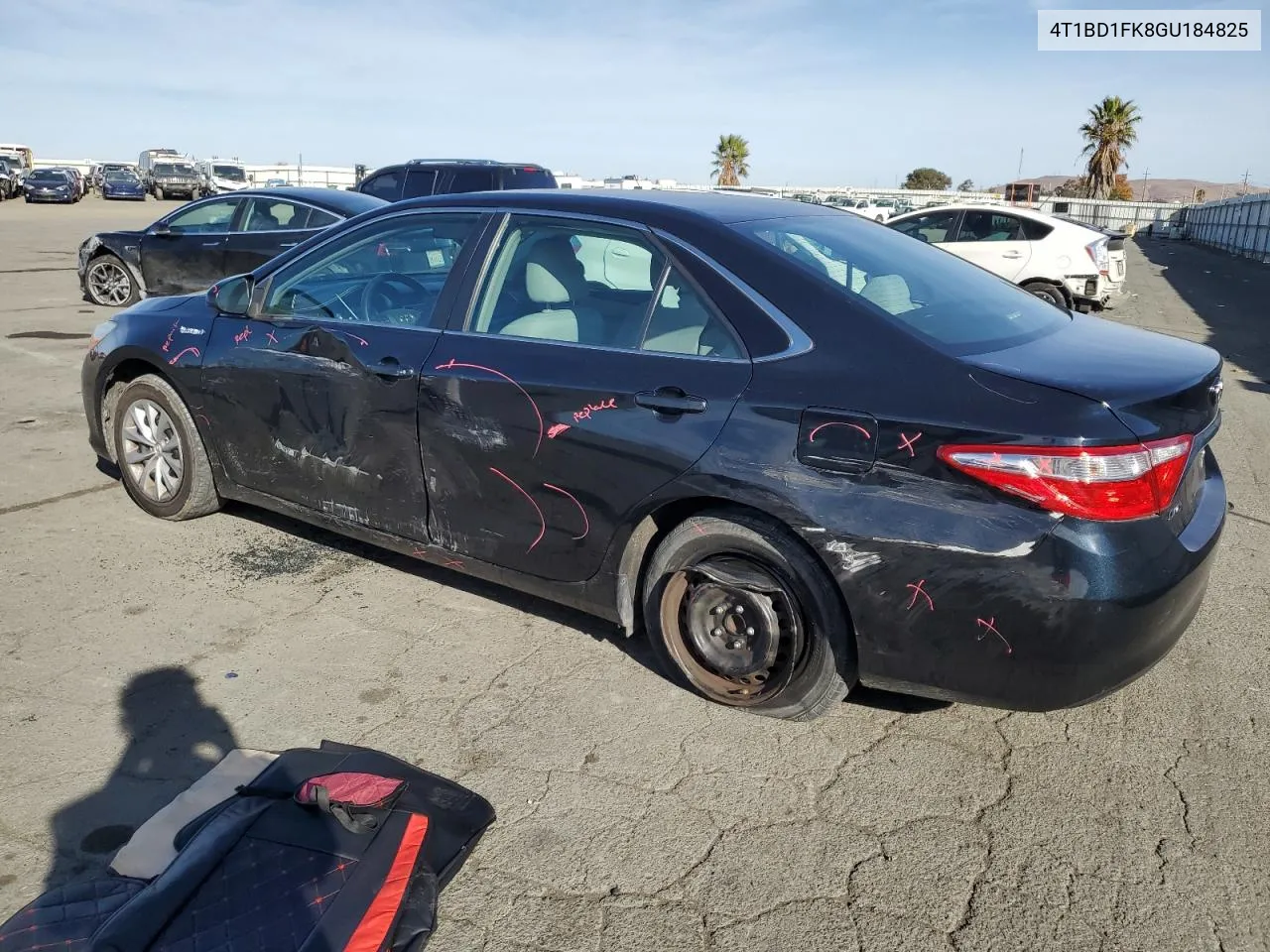 2016 Toyota Camry Hybrid VIN: 4T1BD1FK8GU184825 Lot: 79657564