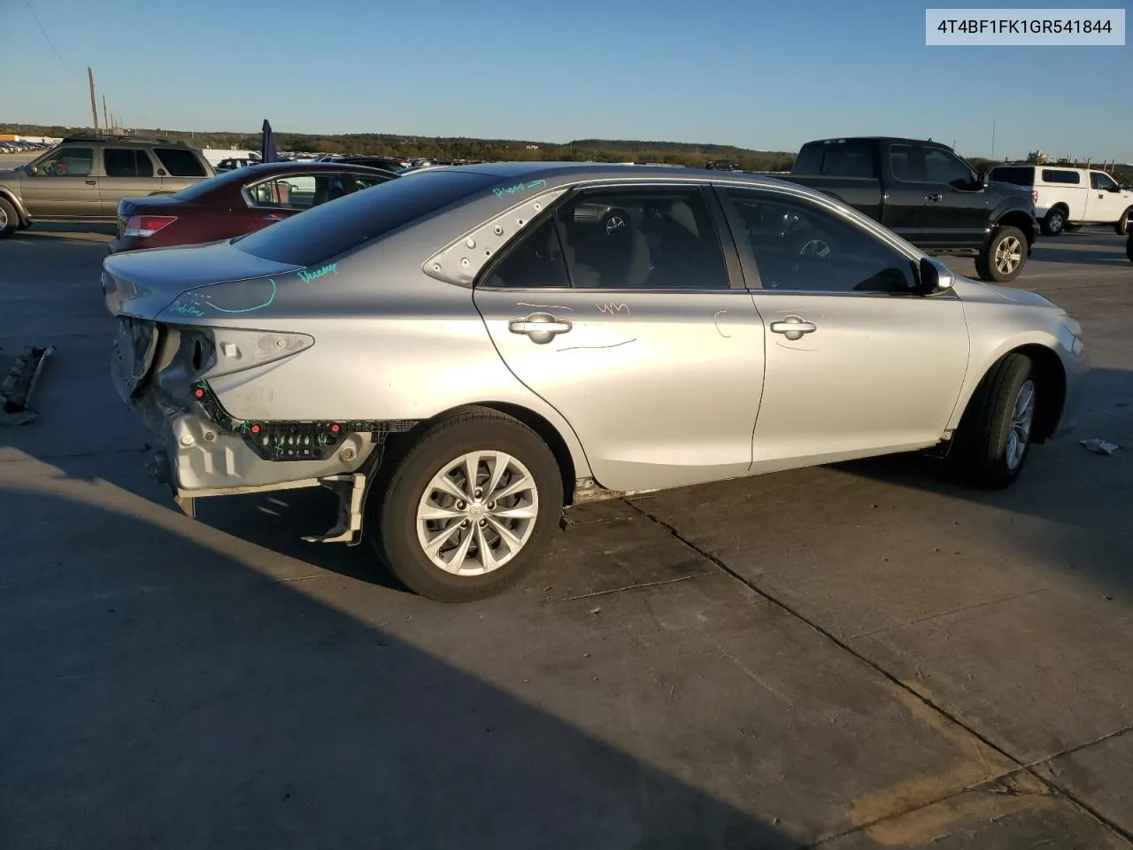 4T4BF1FK1GR541844 2016 Toyota Camry Le