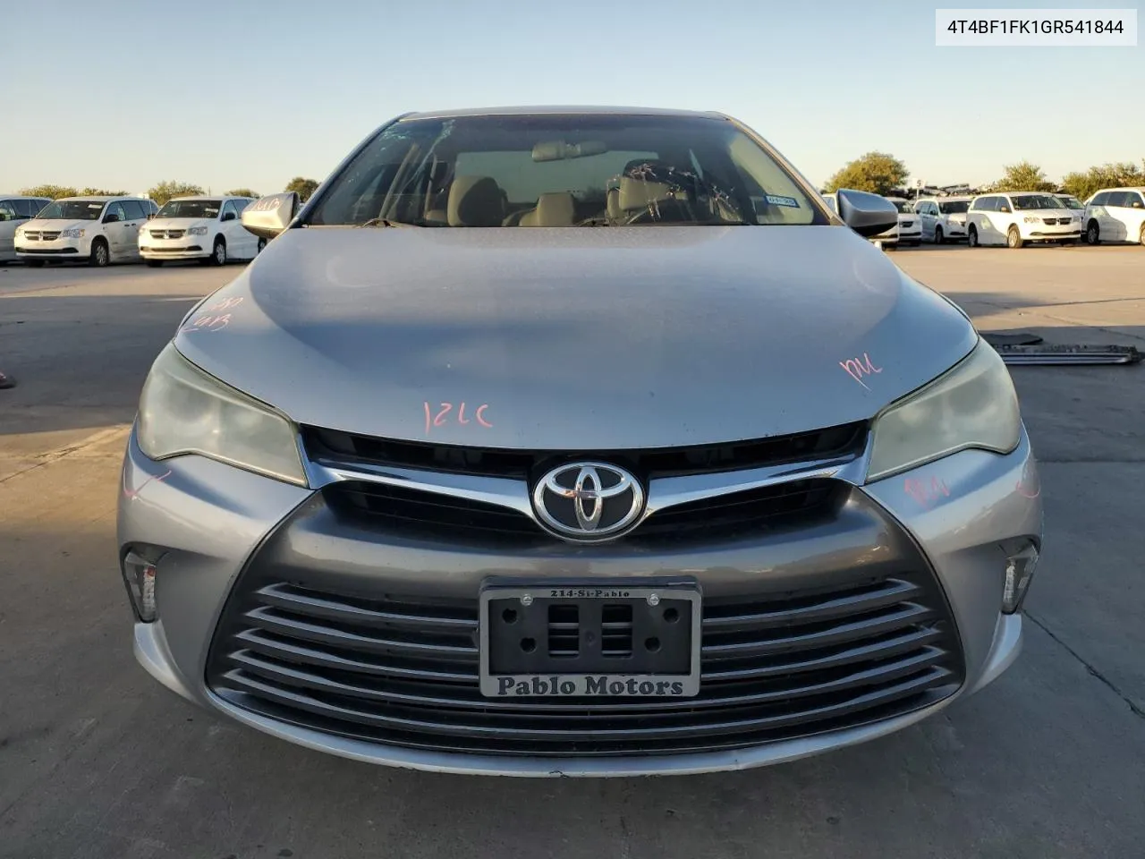 4T4BF1FK1GR541844 2016 Toyota Camry Le