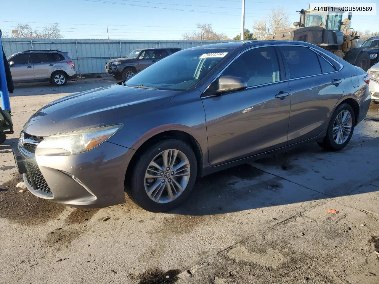 2016 Toyota Camry Le VIN: 4T1BF1FK0GU590589 Lot: 79841544