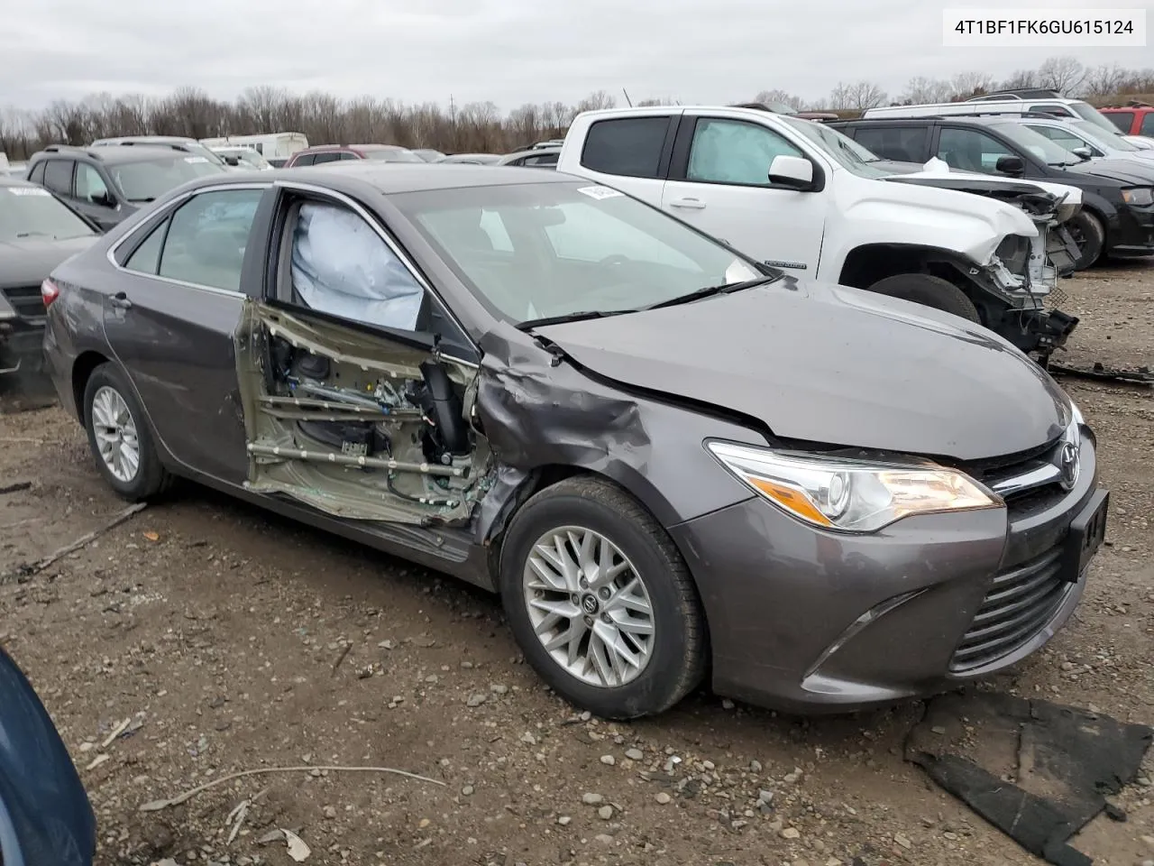 2016 Toyota Camry Le VIN: 4T1BF1FK6GU615124 Lot: 79846304