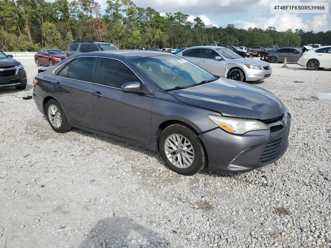 2016 Toyota Camry Le VIN: 4T4BF1FK5GR539966 Lot: 79879474