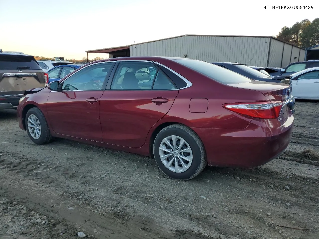 2016 Toyota Camry Le VIN: 4T1BF1FKXGU554439 Lot: 80230214