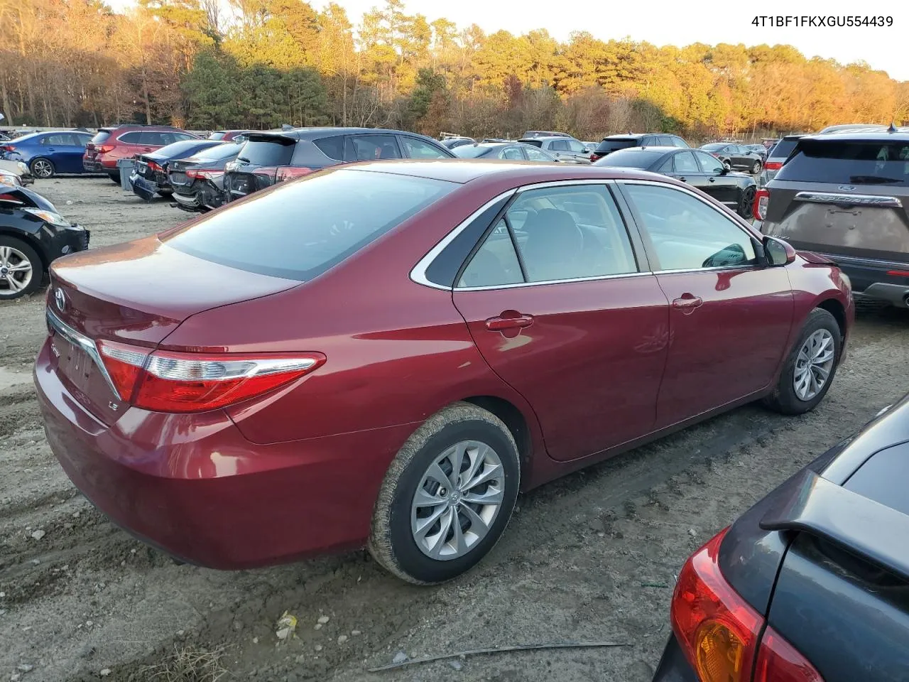 2016 Toyota Camry Le VIN: 4T1BF1FKXGU554439 Lot: 80230214