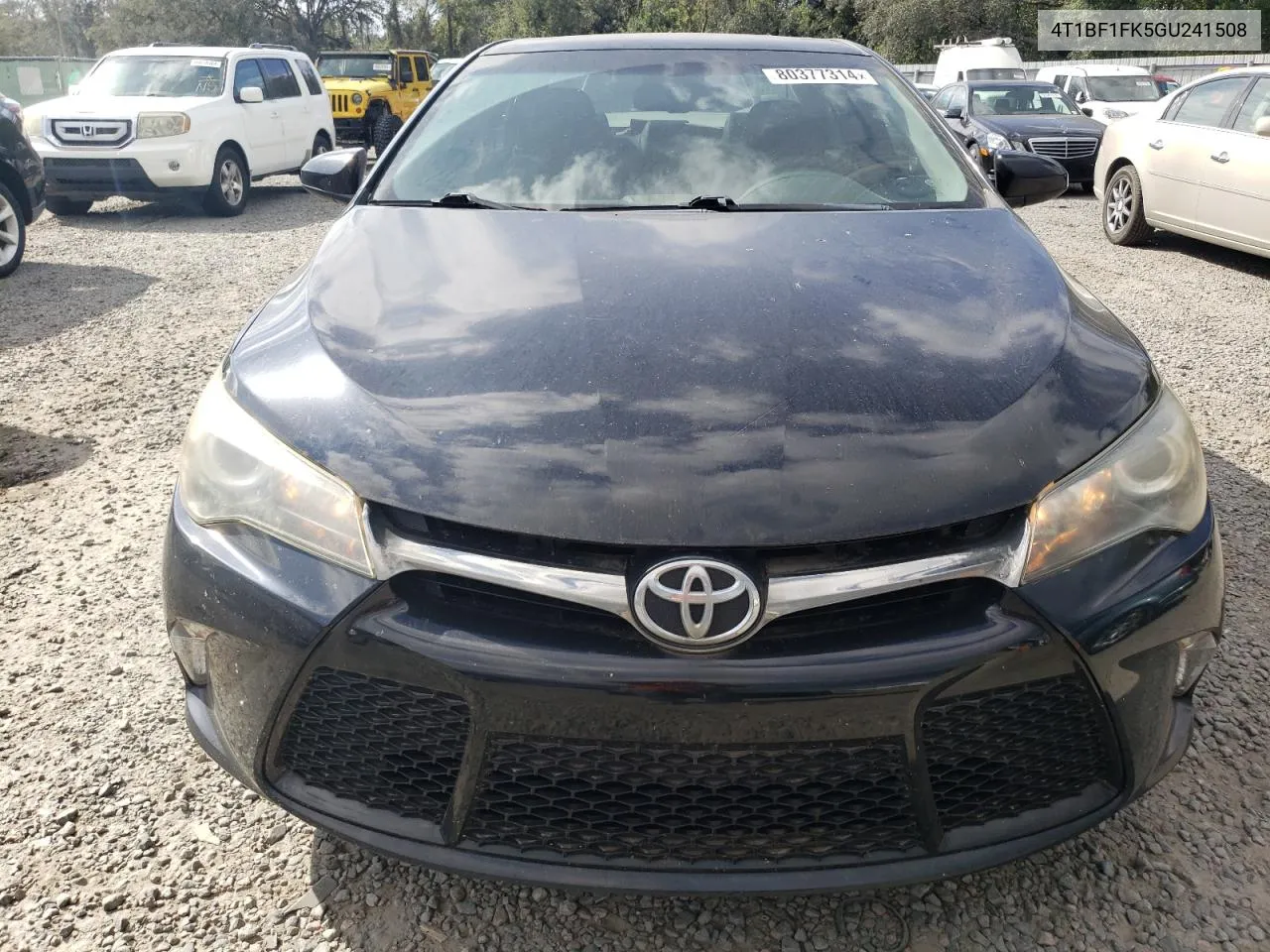 2016 Toyota Camry Le VIN: 4T1BF1FK5GU241508 Lot: 80377314