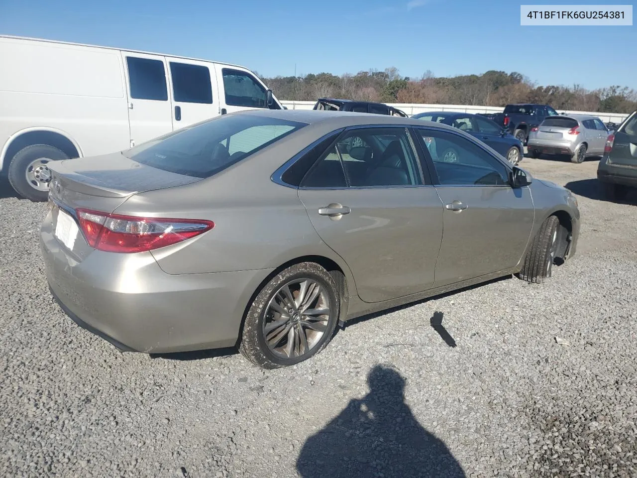 2016 Toyota Camry Le VIN: 4T1BF1FK6GU254381 Lot: 80505204