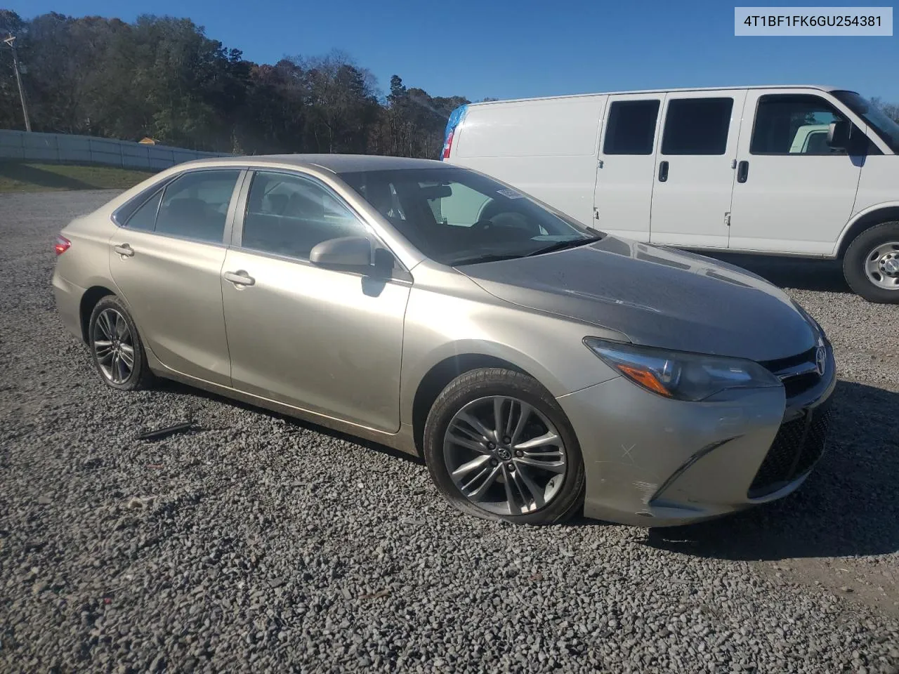 2016 Toyota Camry Le VIN: 4T1BF1FK6GU254381 Lot: 80505204