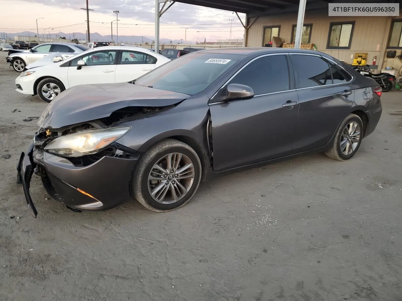 2016 Toyota Camry Le VIN: 4T1BF1FK6GU596350 Lot: 80655974