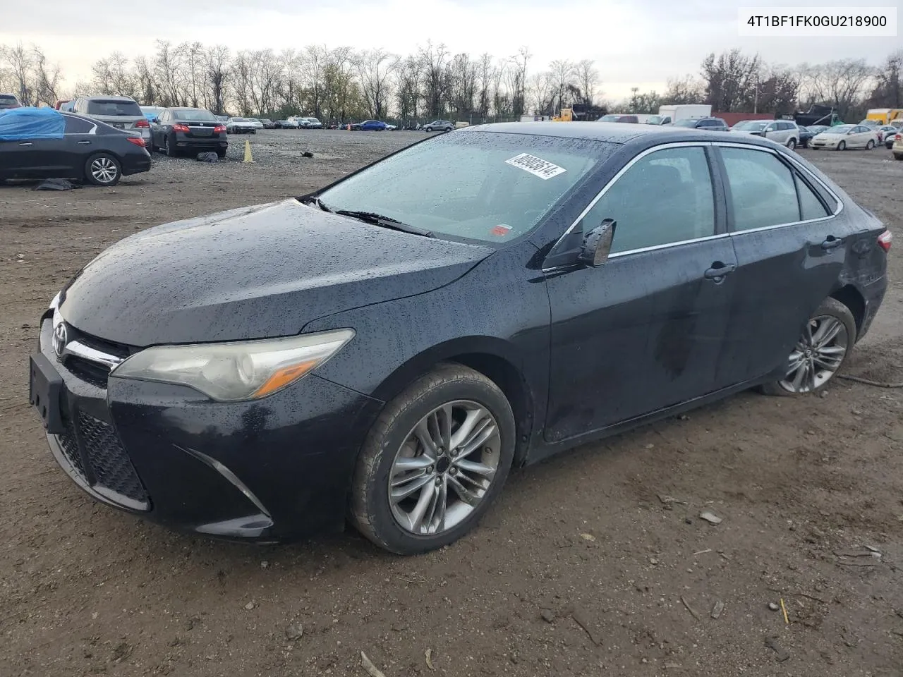 2016 Toyota Camry Le VIN: 4T1BF1FK0GU218900 Lot: 80903614