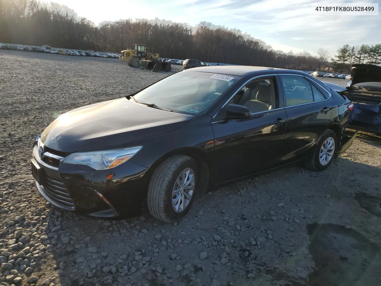 2016 Toyota Camry Le VIN: 4T1BF1FK8GU528499 Lot: 81024264