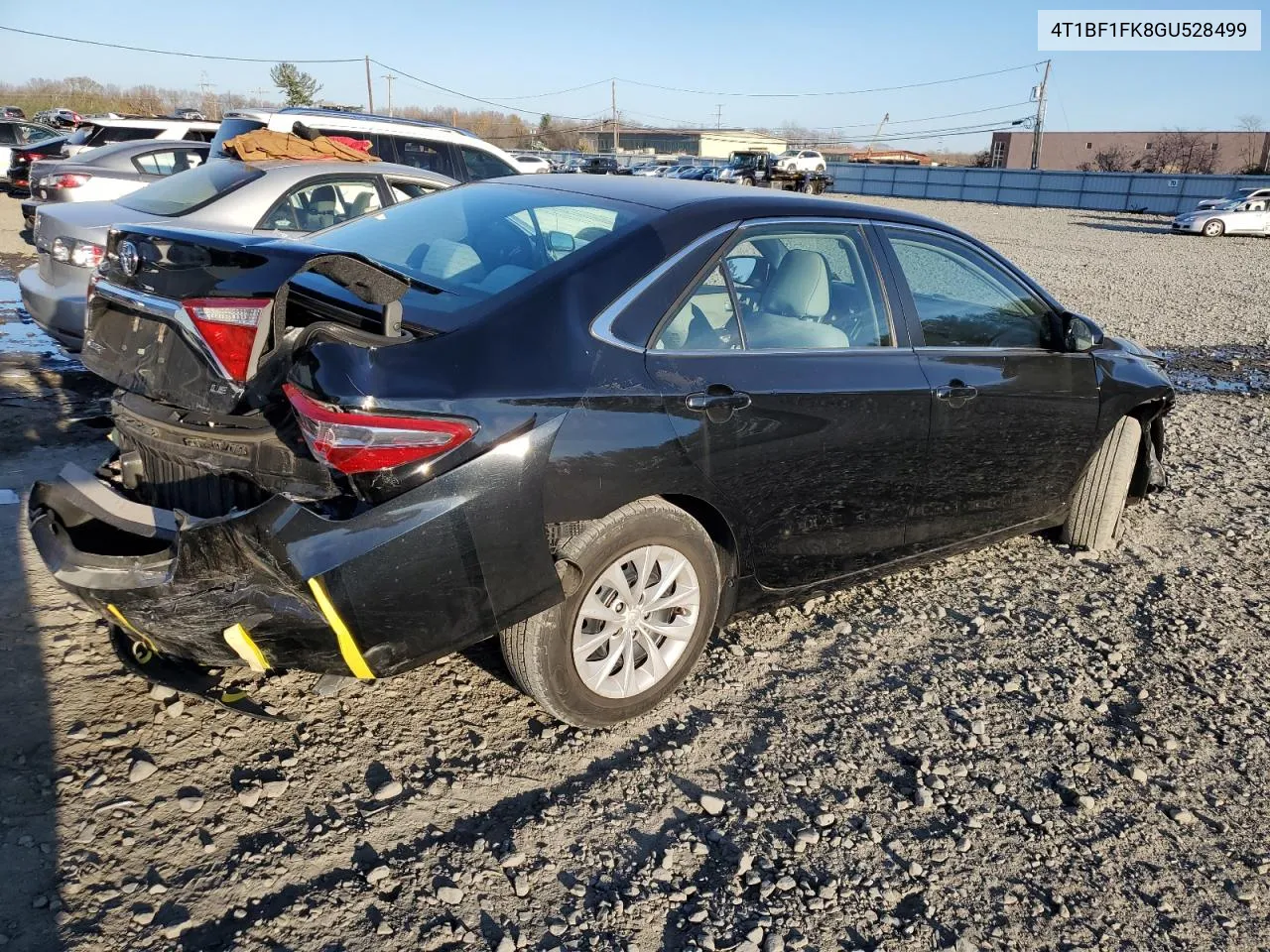 2016 Toyota Camry Le VIN: 4T1BF1FK8GU528499 Lot: 81024264