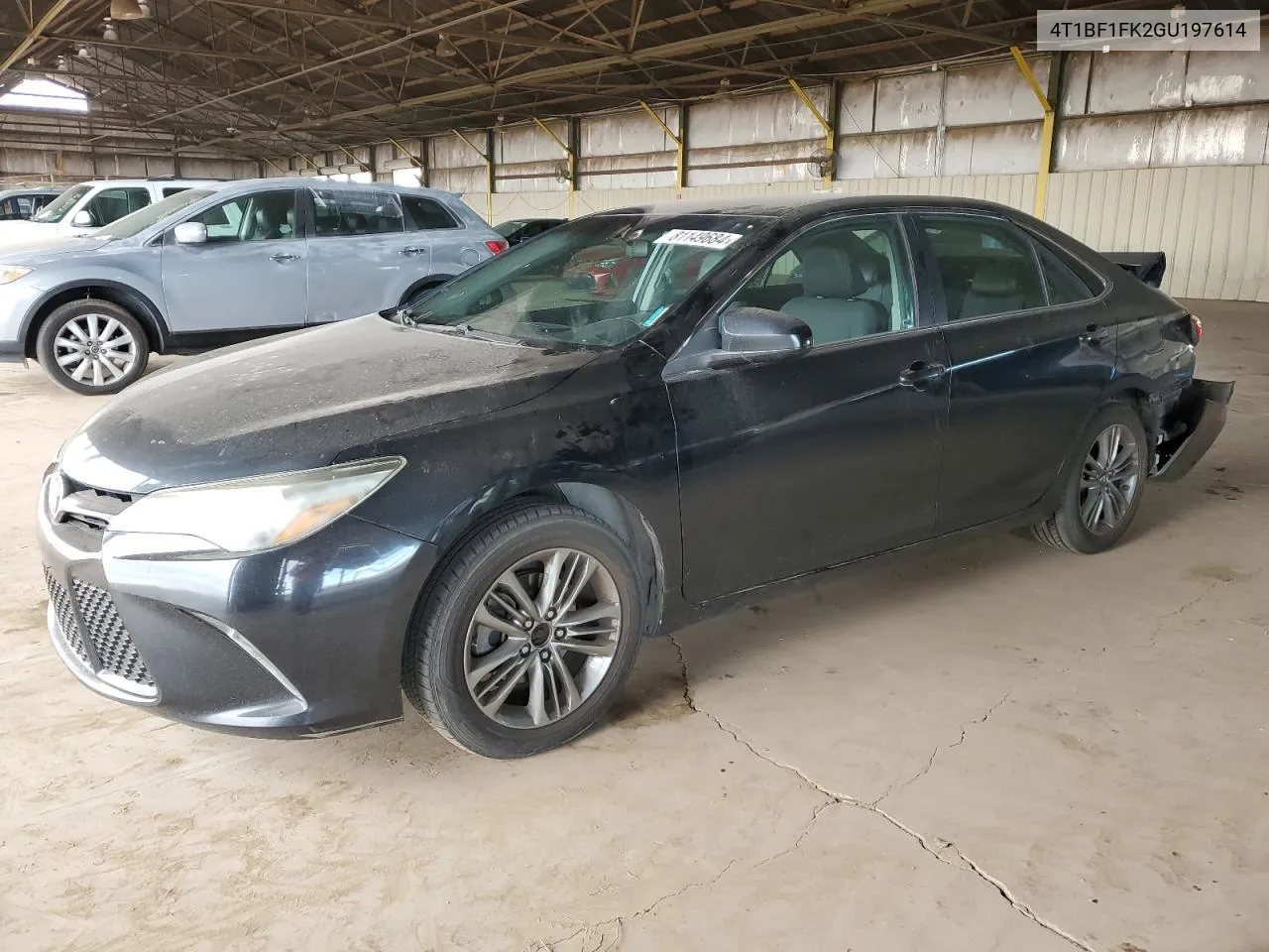 2016 Toyota Camry Le VIN: 4T1BF1FK2GU197614 Lot: 81149684